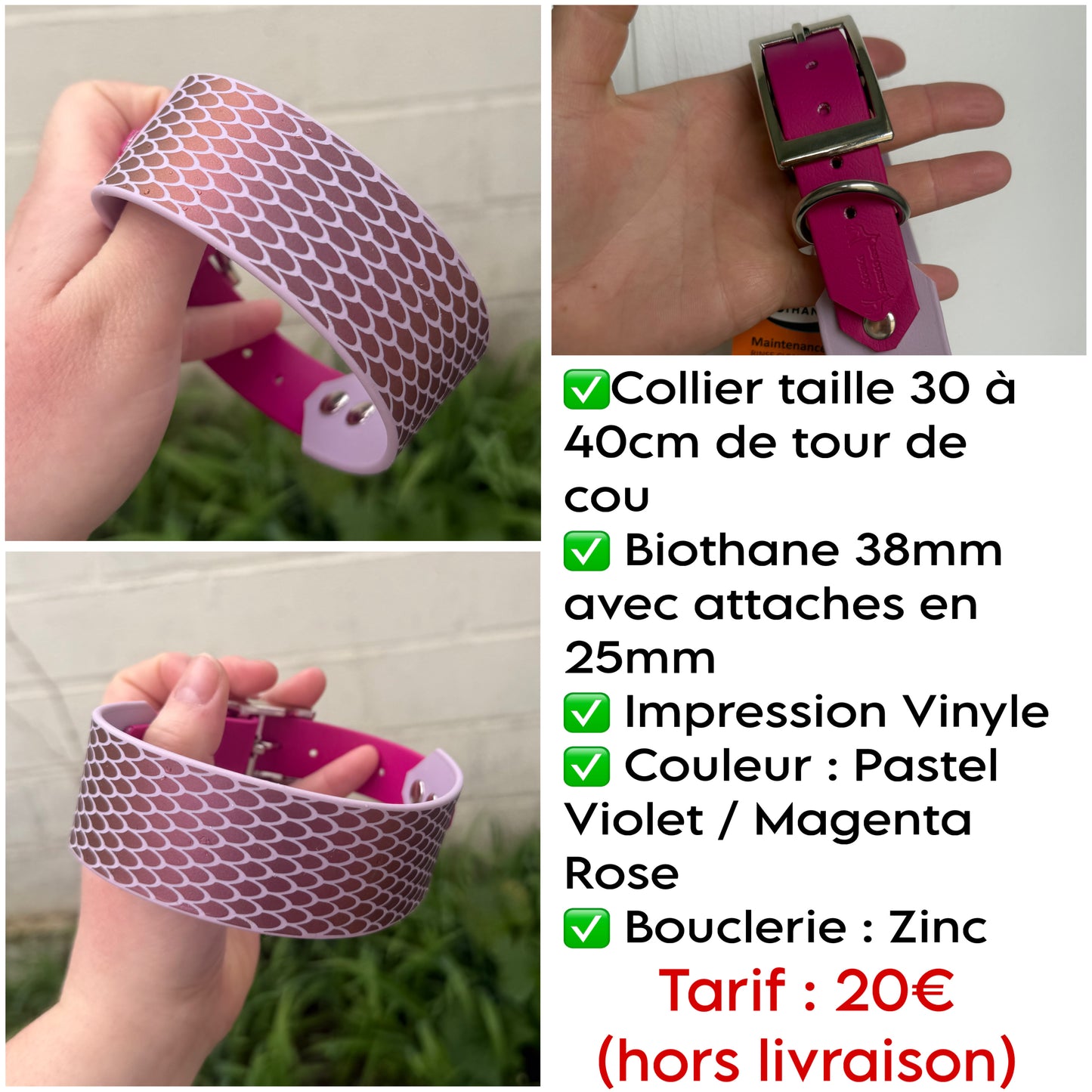 BRADERIE / Collier 30 - 40cm