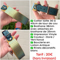 BRADERIE / Collier 30 - 45 cm