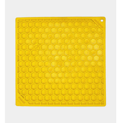 Tapis de léchage- Emat puzzle - Ruche Jaune - Soda Pup